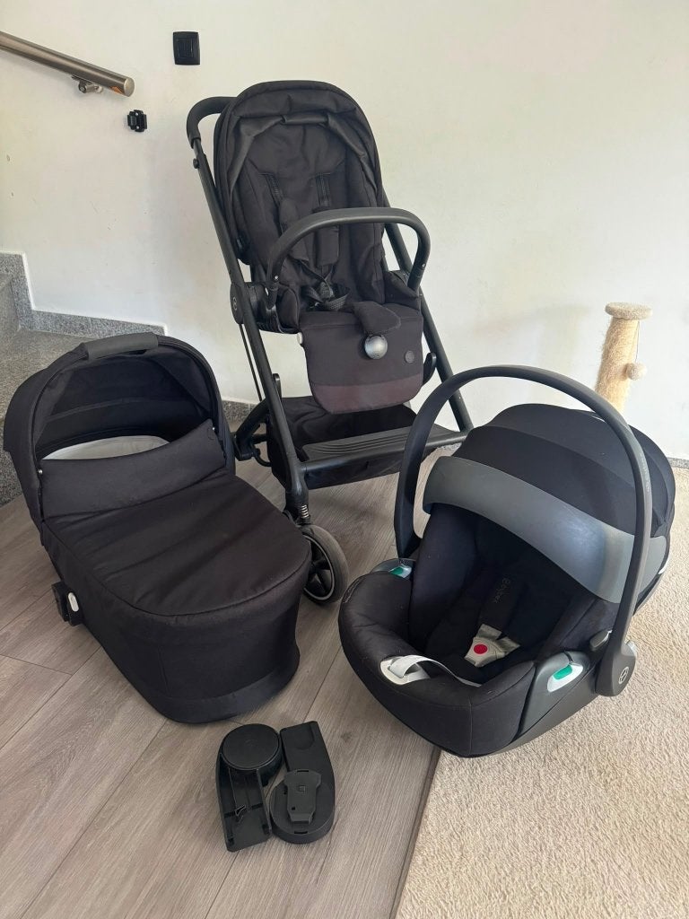 Cybex balios est 3 en 1, Enfants & Bébés, Poussettes & Combinaisons, Avec siège auto, Autres marques, Poussette combi, Enlèvement