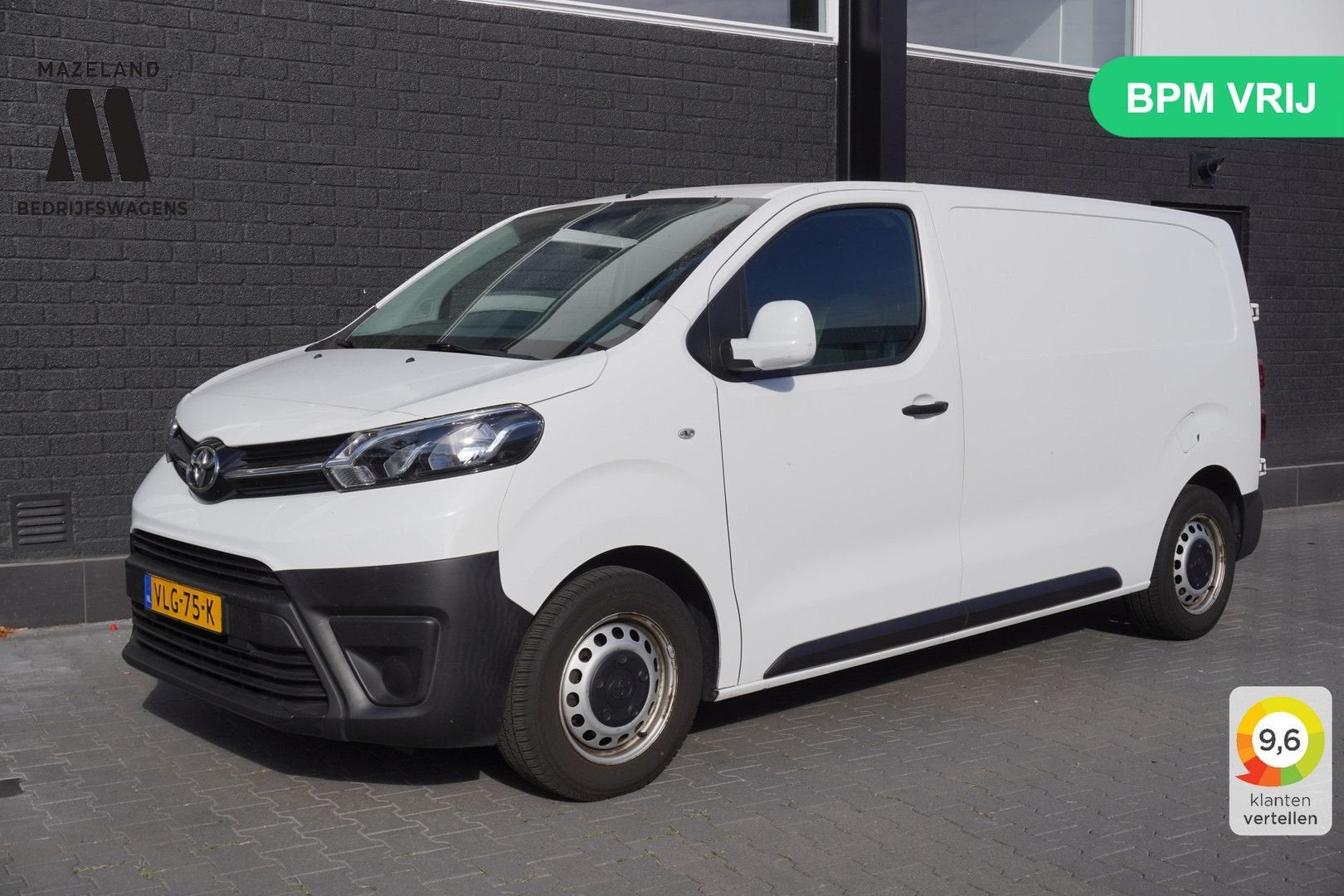 Toyota PROACE Worker 1.5 D-4D 120PK L2 EURO 6 - Airco - Crui, 164 g/km, Electronic Stability Program (ESP), Wit, Bedrijf