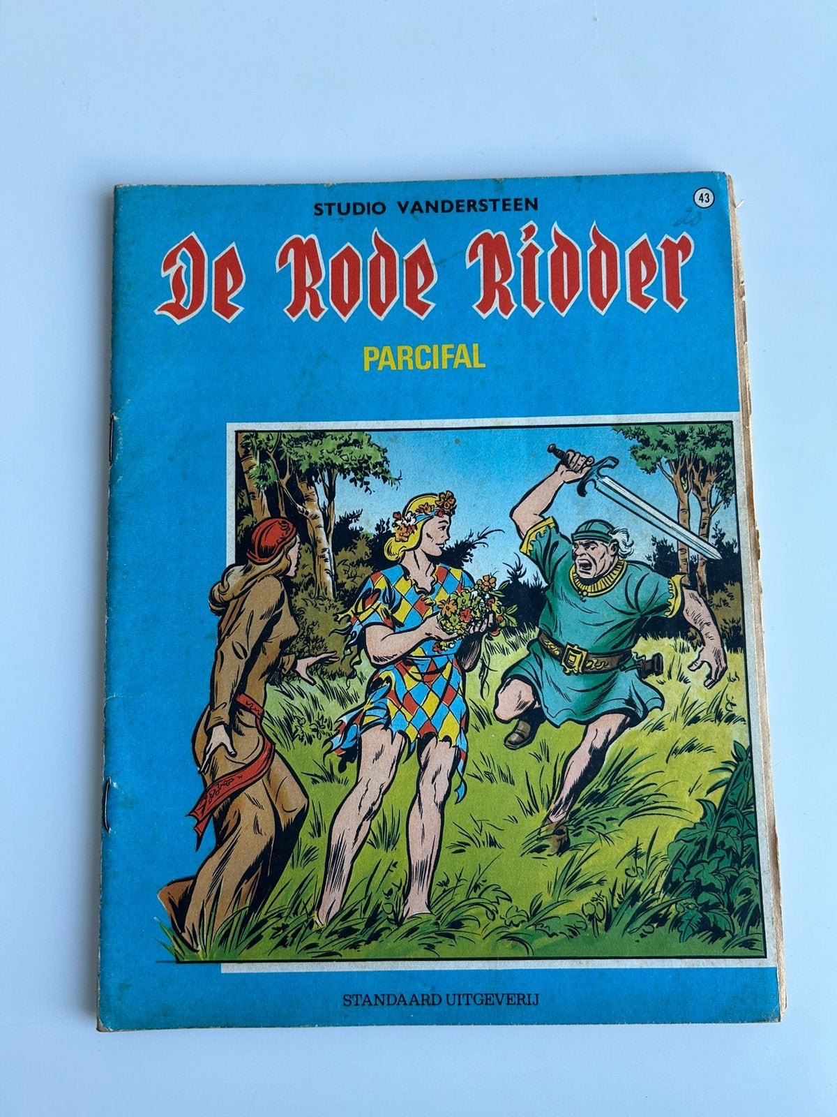 De Rode Ridder 43 Parcifal 1ste druk 1969, Enlèvement ou Envoi, Utilisé