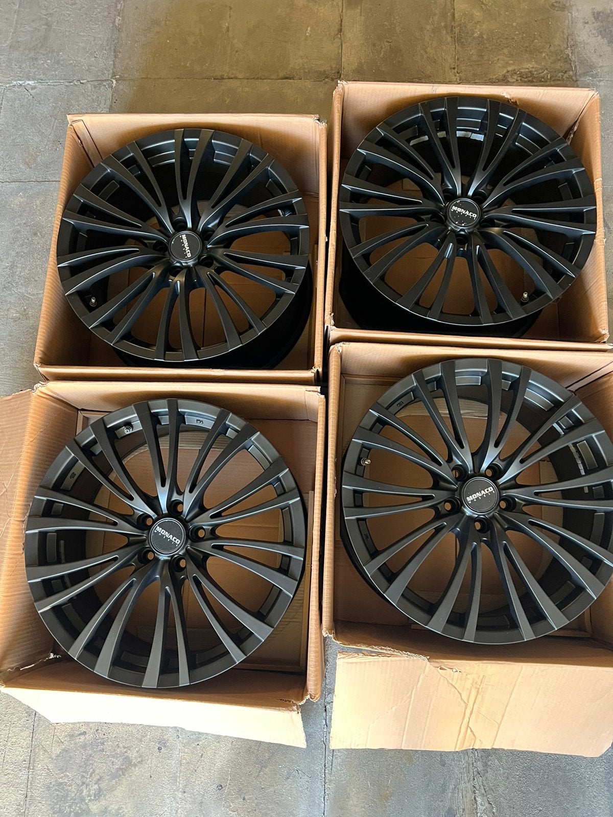 19 inch 5x112 Monaco velgen, Ophalen, 19 inch, Banden en Velgen