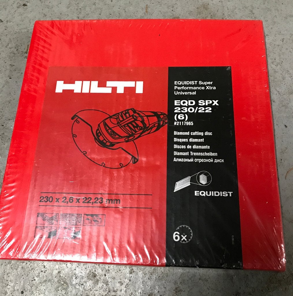Hilti 125/150/230mm SP/SPX/SPX-SL diamant slijpschijven, Doe-het-zelf en Bouw, Ophalen of Verzenden, Nieuw, 1000 watt of meer