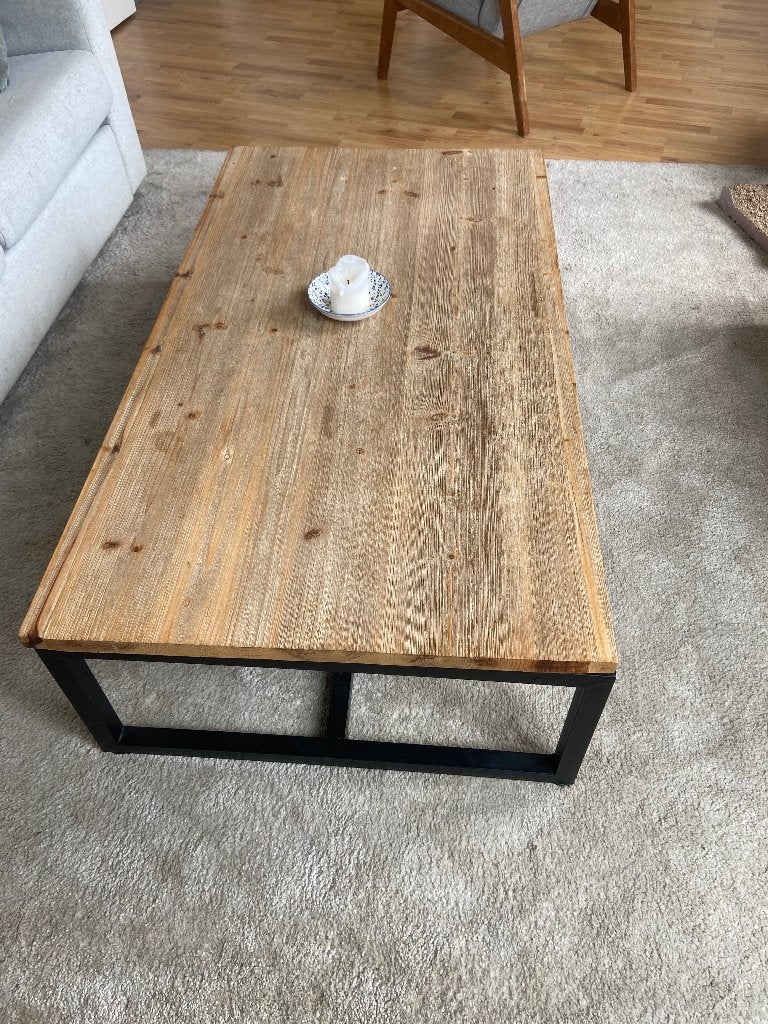Table basse salon - Maison du monde, Maison & Meubles, 100 à 150 cm, Moins de 50 cm, Comme neuf, Enlèvement