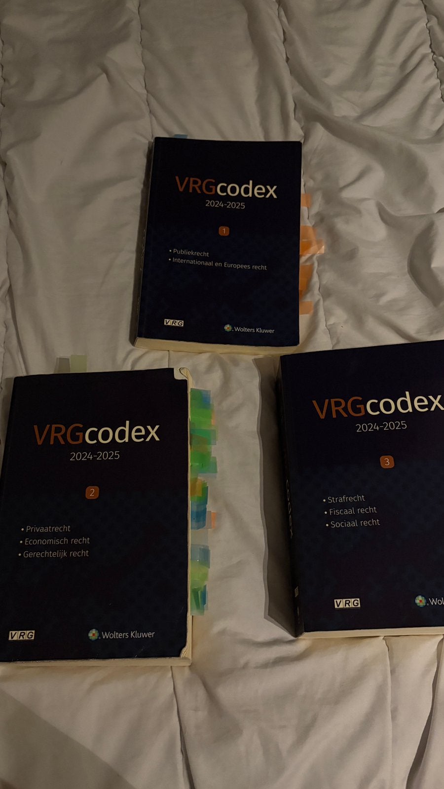 VRG -codex 2024-2025, Boeken, Studieboeken en Cursussen, Ophalen of Verzenden, Alpha, Zo goed als nieuw, Hogeschool