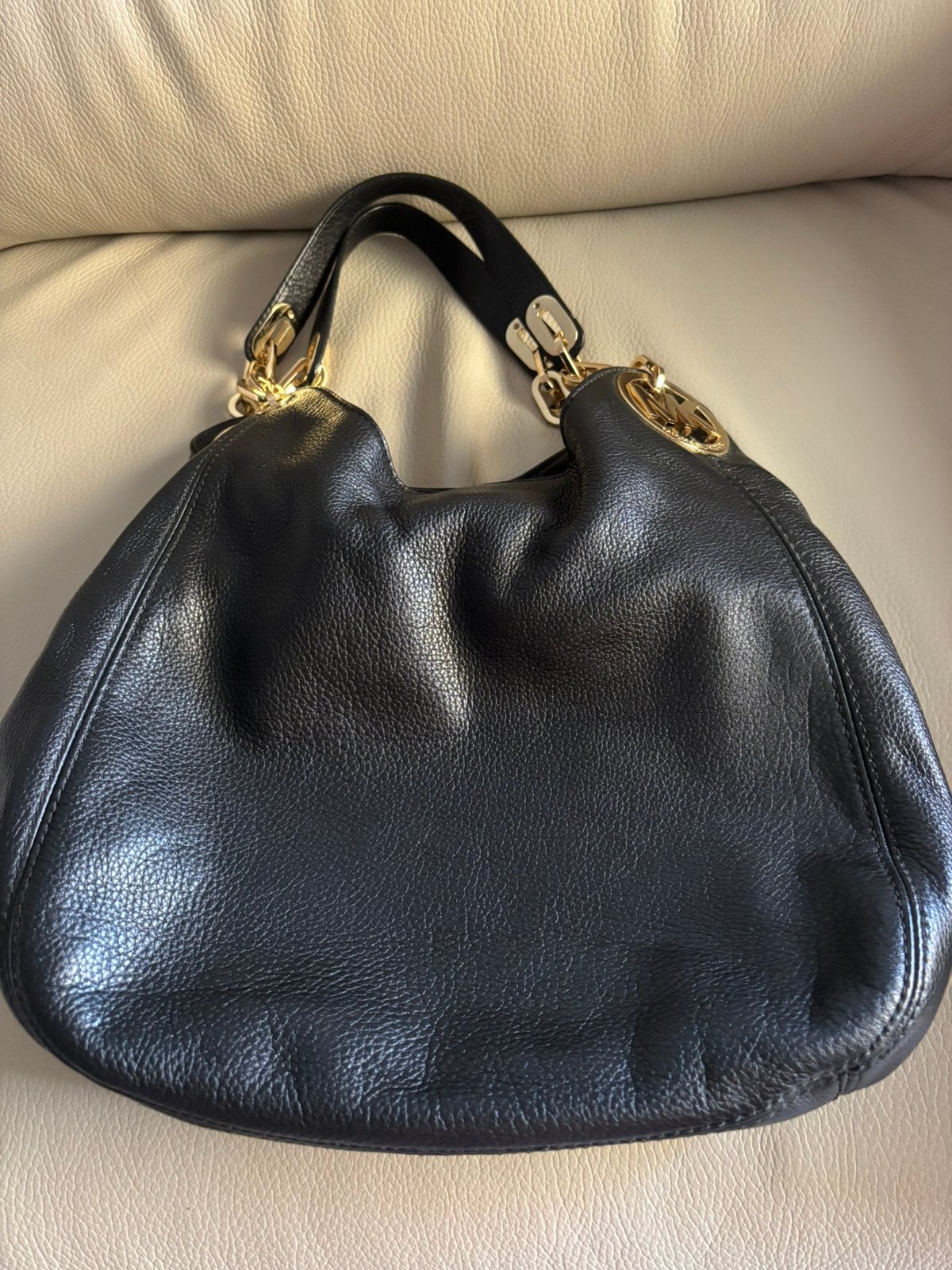 Michael Kors Lillie Chain Totesmall zwart, Ophalen, Zo goed als nieuw, Zwart
