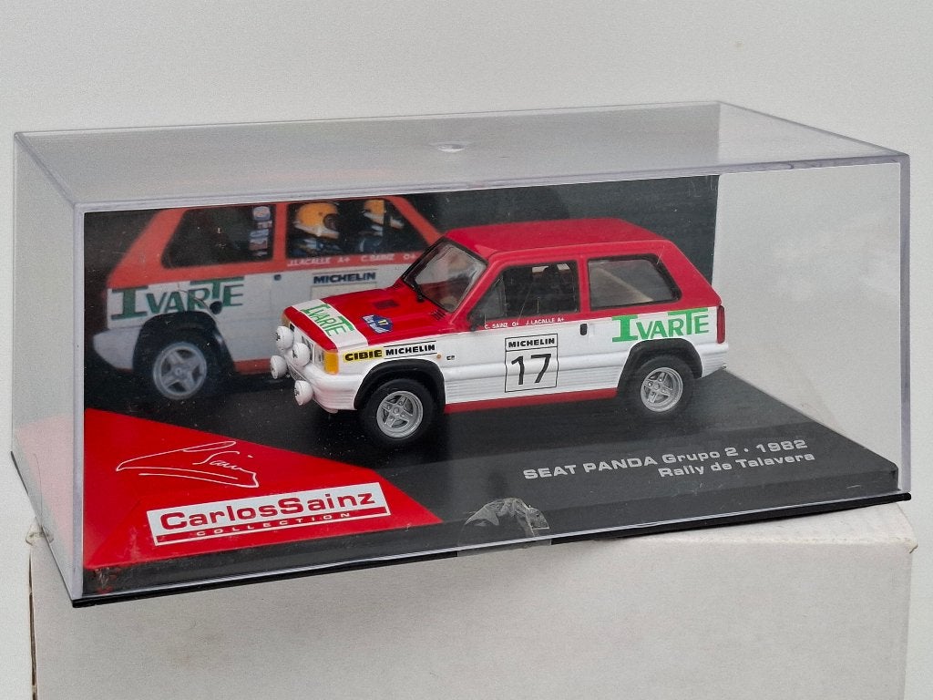 Seat Panda - Carlos Sainz Rallye Talavera 1982 (1/43), Envoi, Comme neuf, Voiture, Autres marques