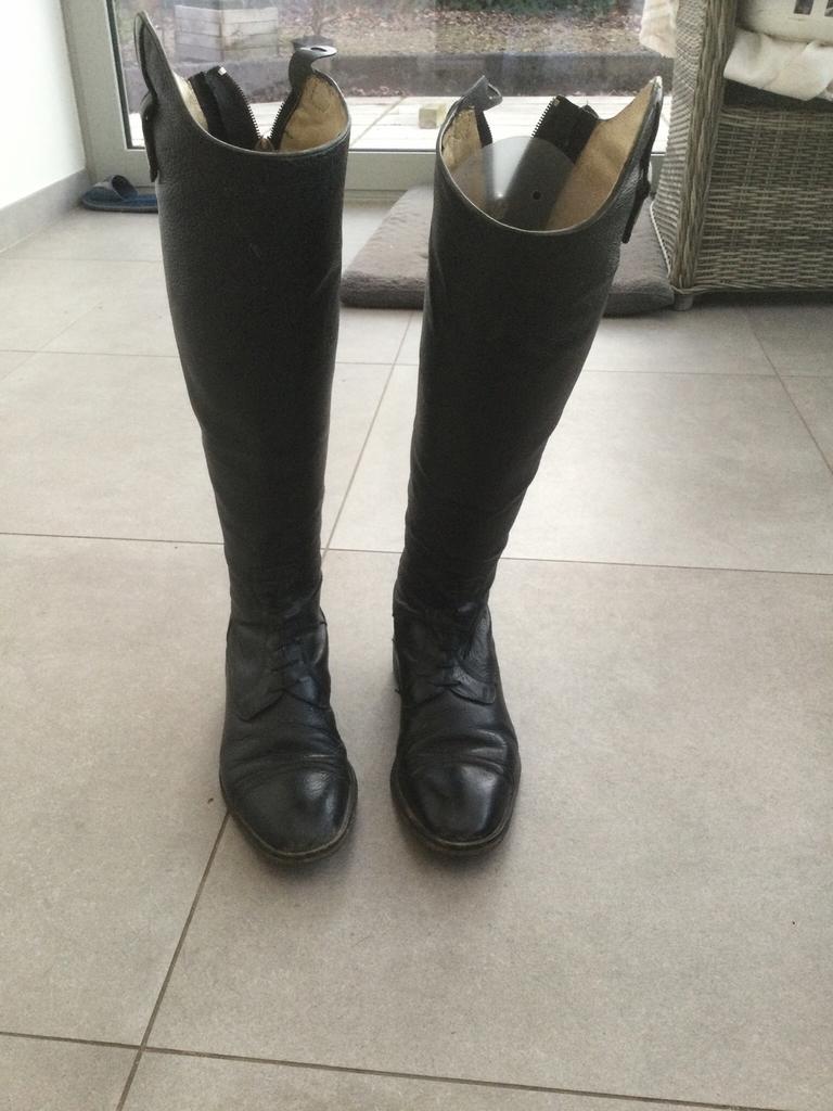 Bottes d'équitation en cuir, Enlèvement ou Envoi, Comme neuf