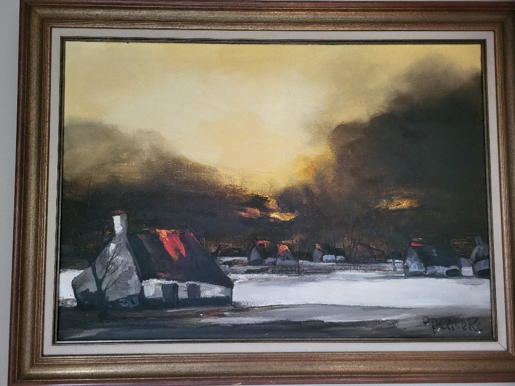 Schilderij Paul Permeke, Antiek en Kunst, Ophalen