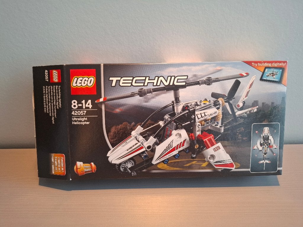 LEGO Technic 42057 - Ultralight helicopter, Inclusief instructies, Gebruikt, Lego, Ophalen of Verzenden