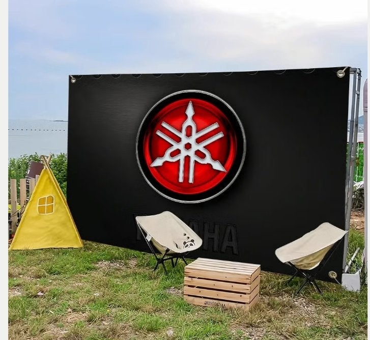 Grands drapeaux Yamaha (150 x 90 cm), Enlèvement ou Envoi, Neuf