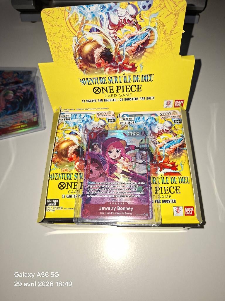 Carte One Piece TCG Jewelry Bonney EB04-002 Alt FR, Enlèvement, Neuf, Carte(s) à jouer