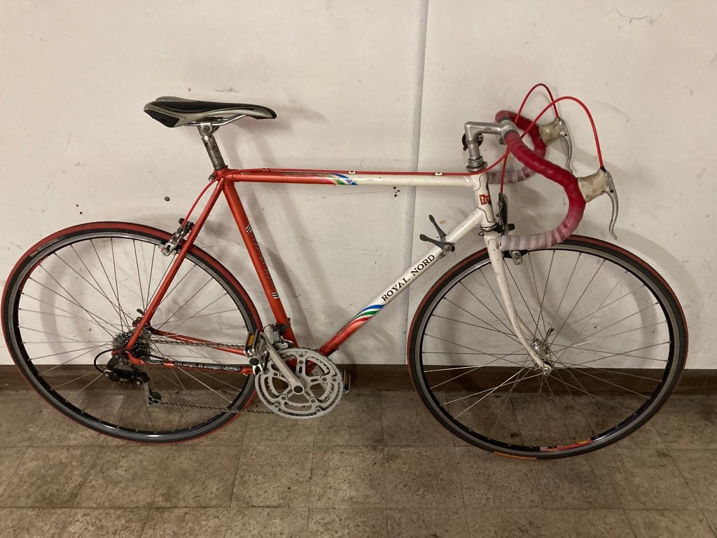 Vintage Royal Nord koersfiets – Belgische racefiets, Fietsen en Brommers, Ophalen, Gebruikt