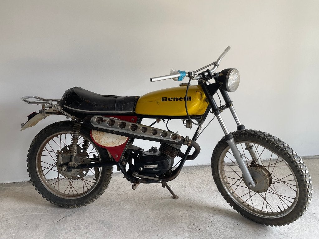 Benelli 50cc cross à restaurer, Enlèvement