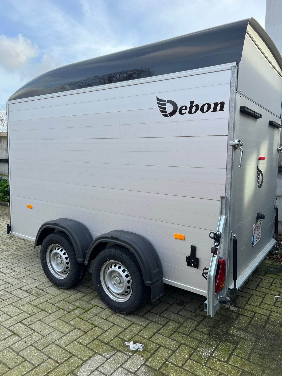 Debon Aangangwagen dubbel as met mover!, Ophalen