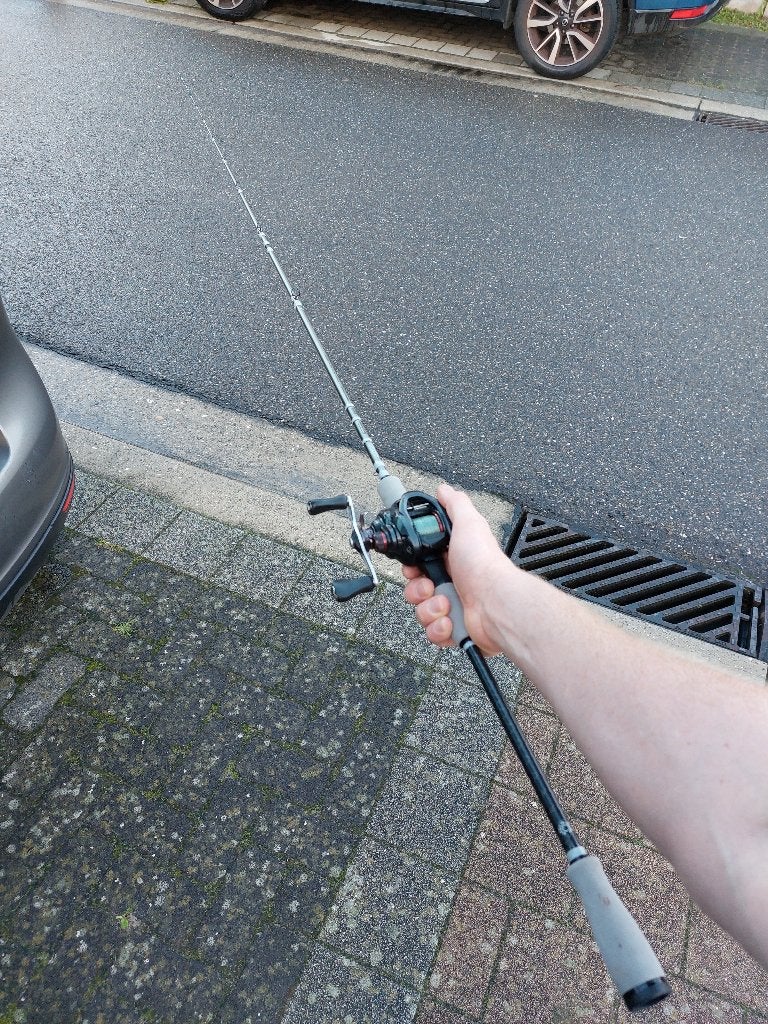 Arca Fierce Tackle Sx4 Baitcaster, Enlèvement ou Envoi, Comme neuf, Ensemble complet