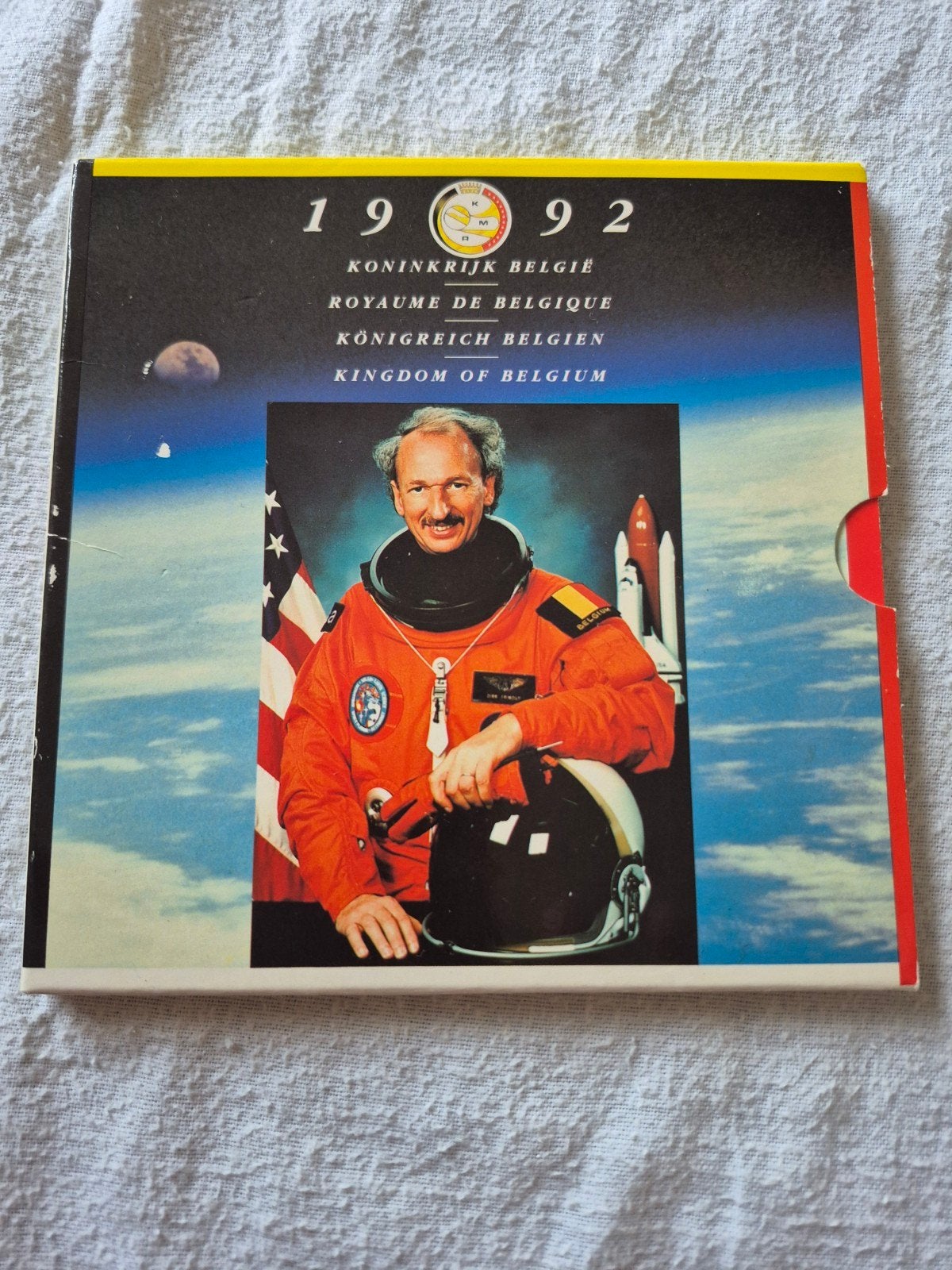 coffret numismatique officiel de 1992 Dirk Frimout, Enlèvement ou Envoi, Série