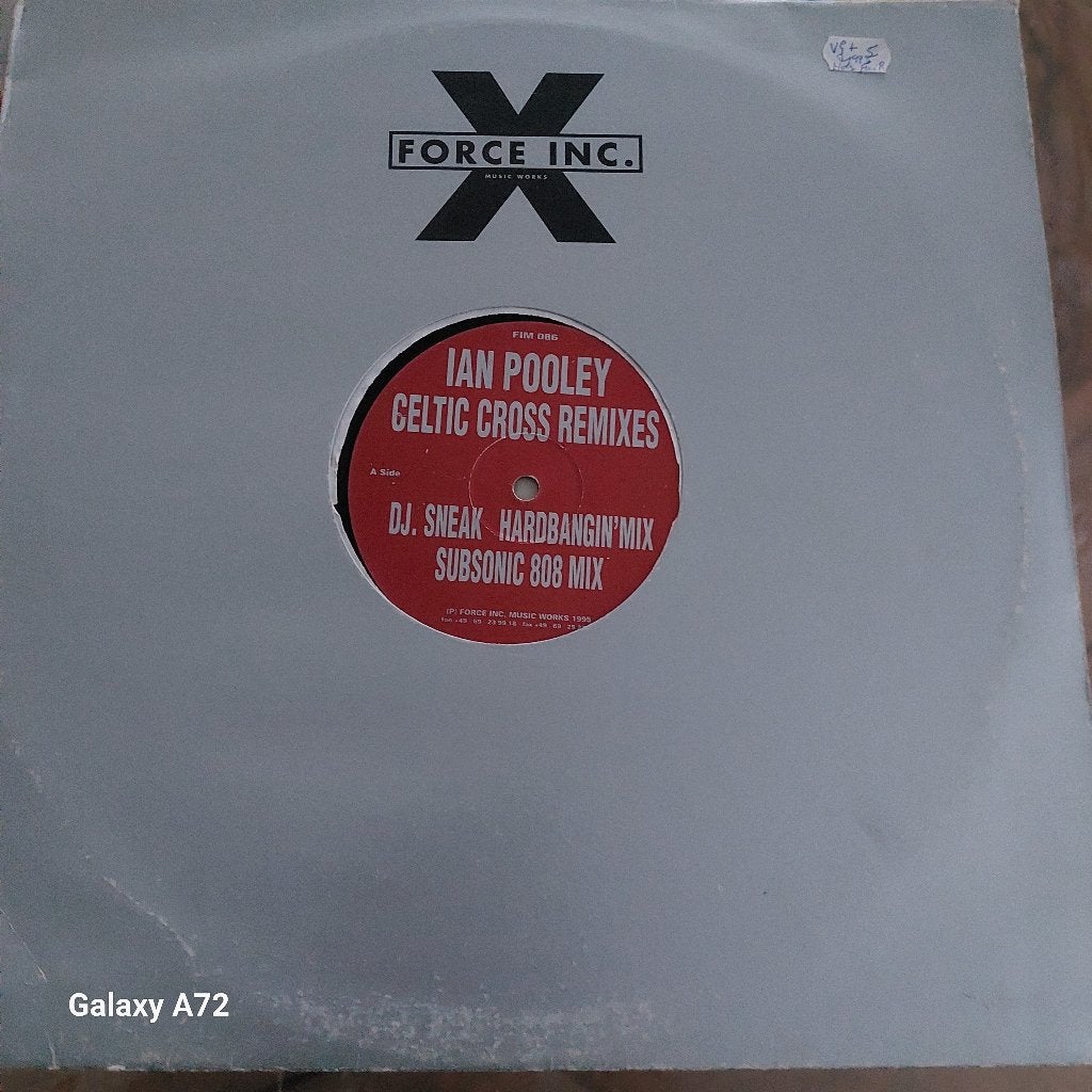 ian pooley celtic cross rmxs  inch maxi, Gebruikt, Ophalen of Verzenden, Techno, 12 inch