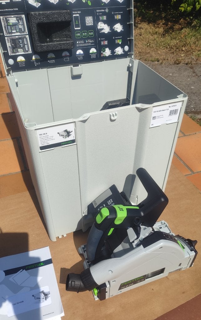 Festool TSC 55 KEB Nieuwe Invalzaag, Ophalen, Nieuw