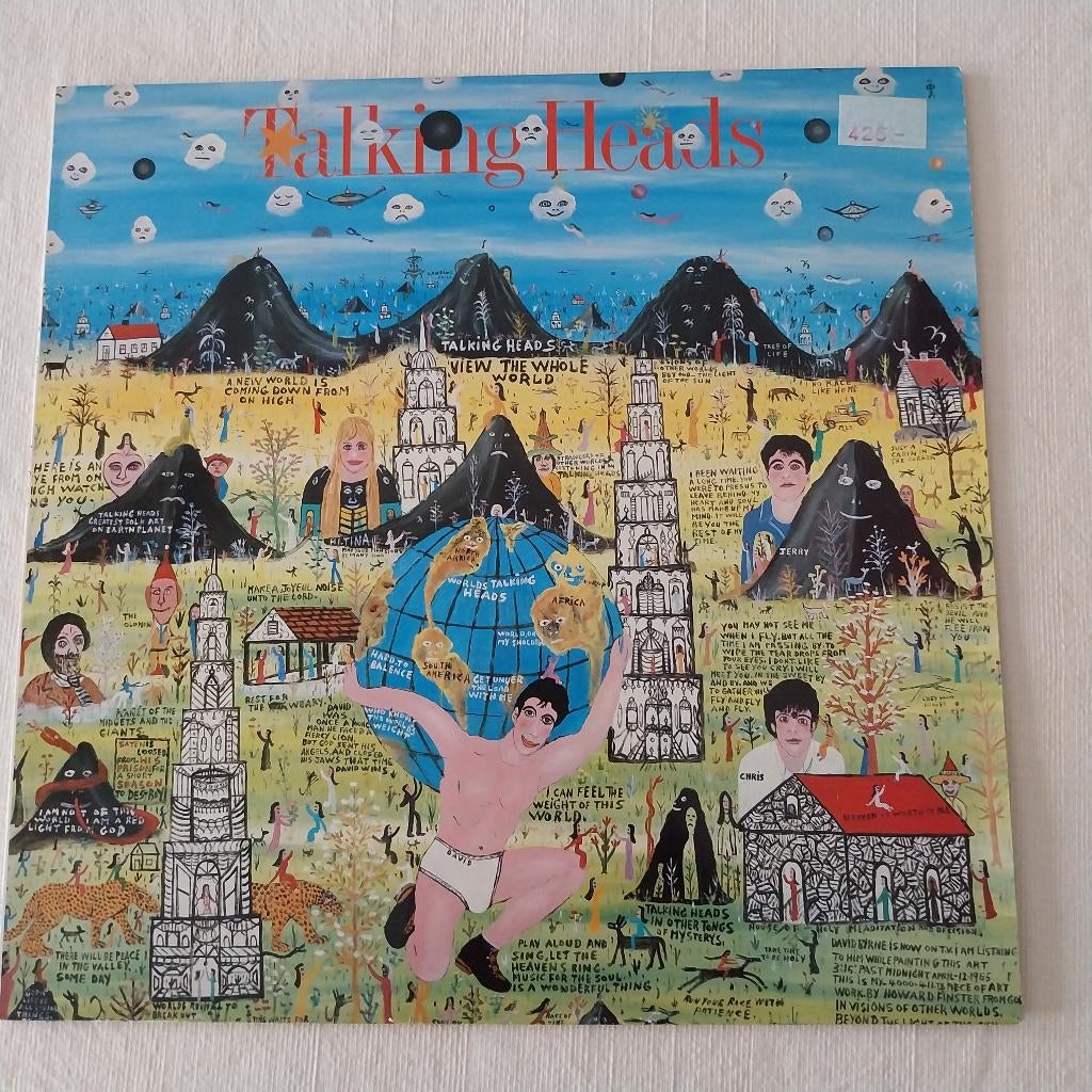 Vinylplaat Talking Heads- Vieuw the whole world, Ophalen, Zo goed als nieuw, 12 inch, Poprock