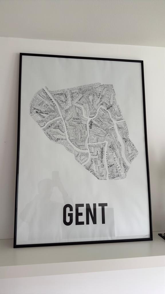 Poster GENT, Ophalen, Zo goed als nieuw
