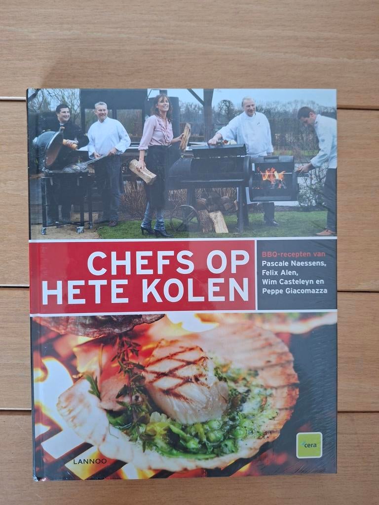 CHEFS OP HETE KOLEN, Boeken, Ophalen, Pascale Naessens, Overige typen, Nieuw