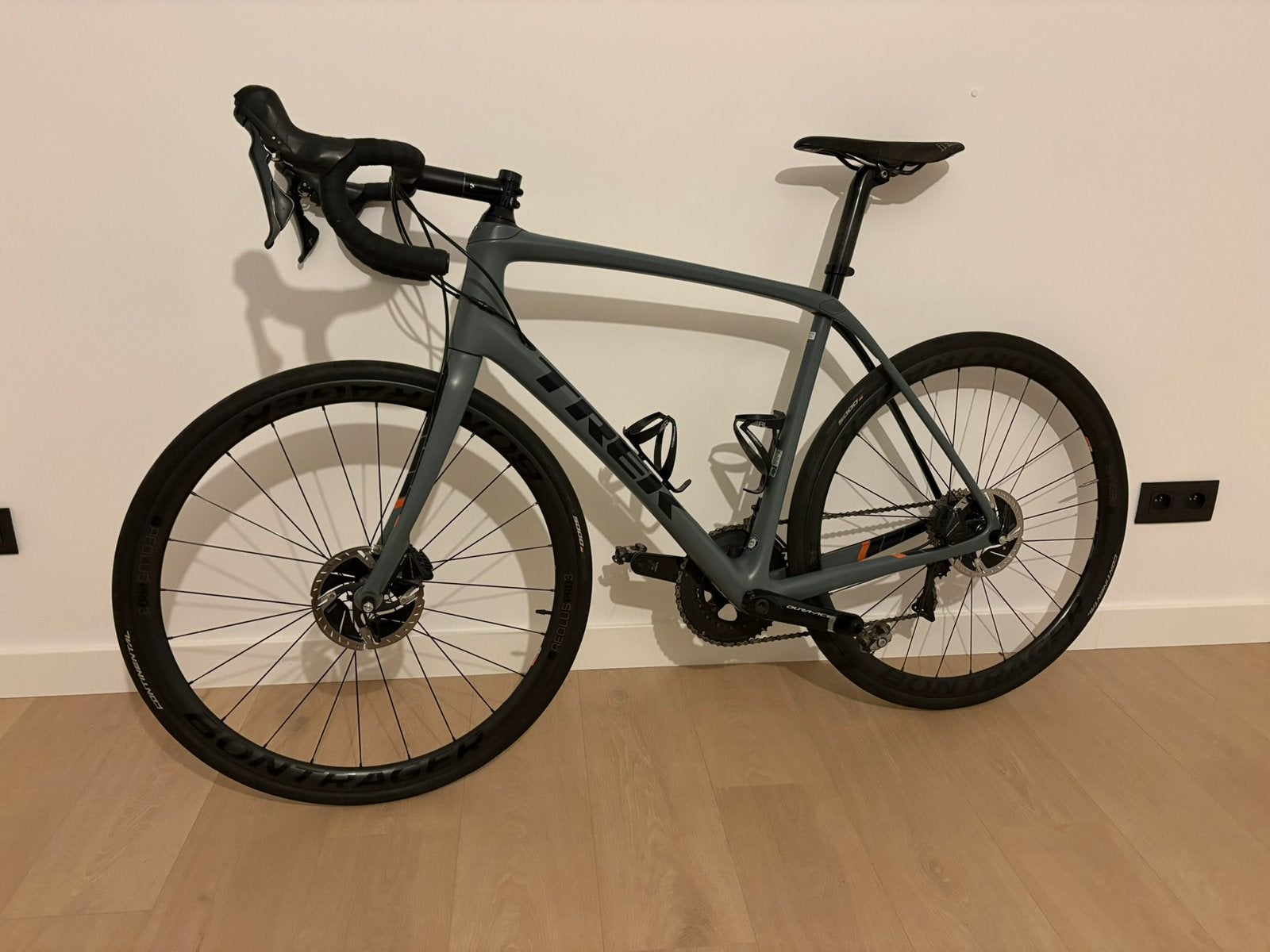 Trek Domane Dura Ace SL8 58 cm, Fietsen en Brommers, Fietsen | Racefietsen, Gebruikt, Schijfrem, Carbon, 57 tot 61 cm, Ophalen