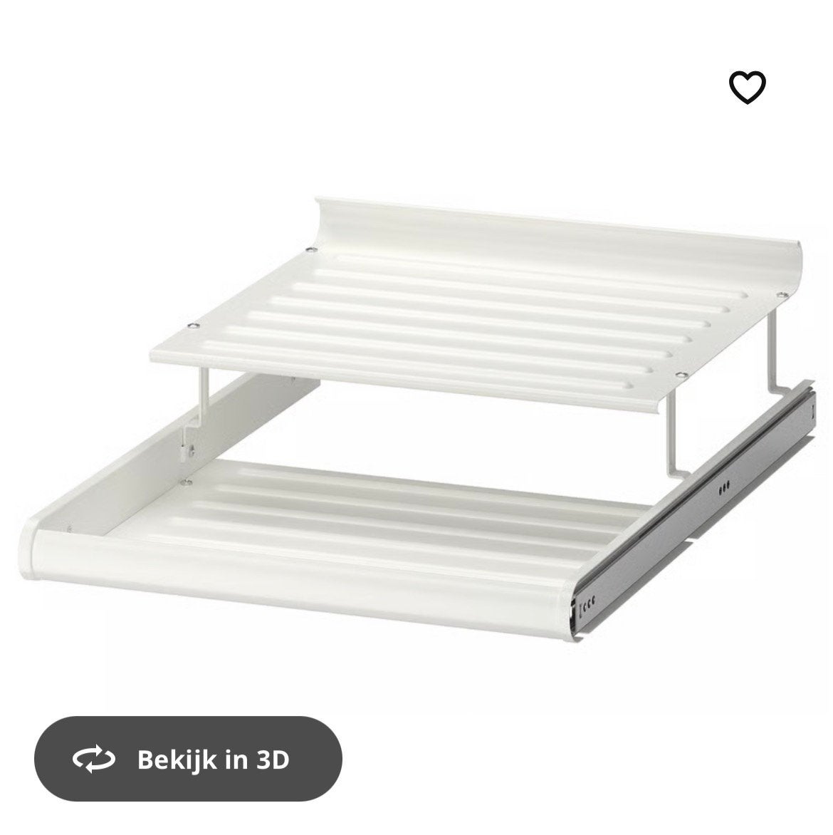 Komplement schoenenrek voor pax 50cm, Ophalen, Gebruikt