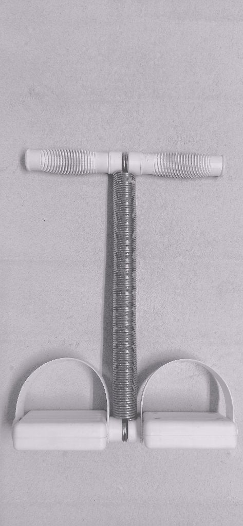 vintage tummy trimmer - buikspiertrainer en weerstandsveer, Sport en Fitness, Fitnessmaterialen, Ophalen of Verzenden, Gebruikt