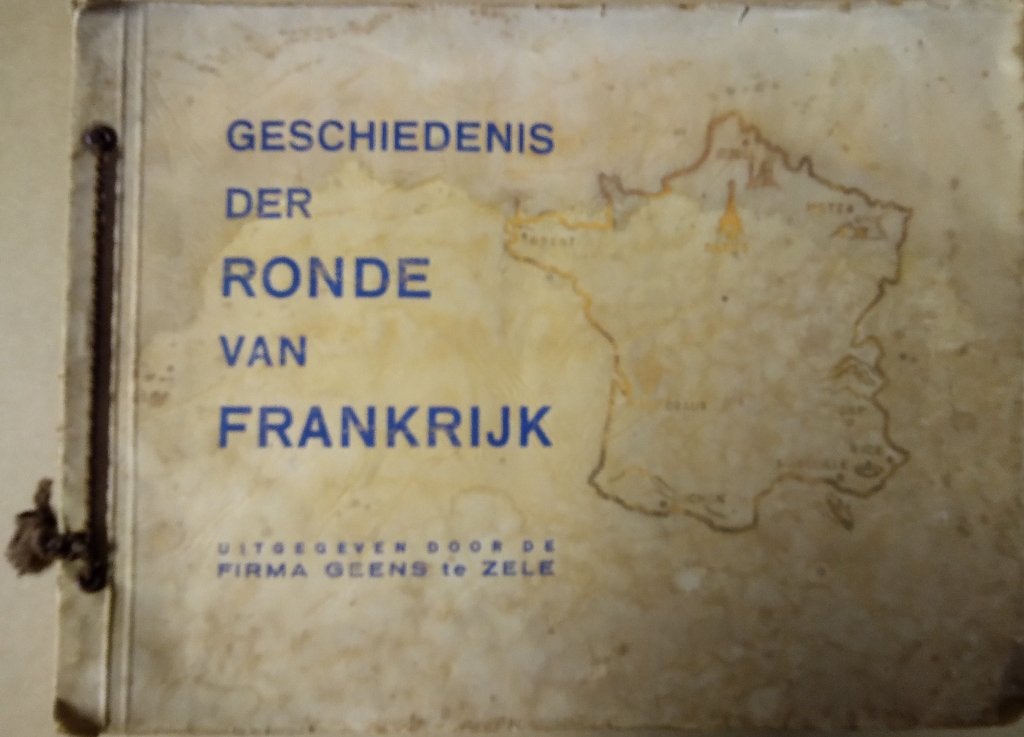 Geschiedenis der Ronde van Frankrijk 1903 - 1948, Achiel Van Den Broeck, Course à pied et Cyclisme, Utilisé, Envoi