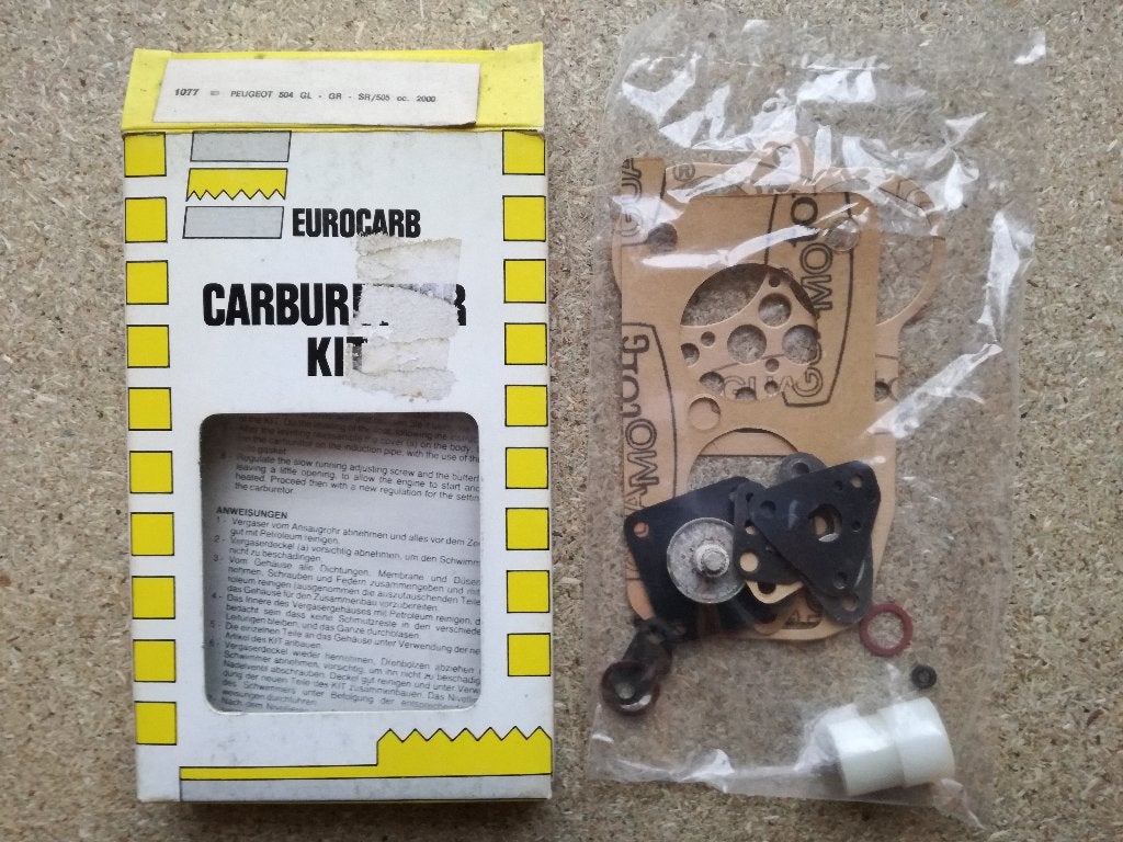 PEUGEOT 504 - Reparatieset voor carburateur - NIEUW, Ophalen of Verzenden, Oldtimer onderdelen
