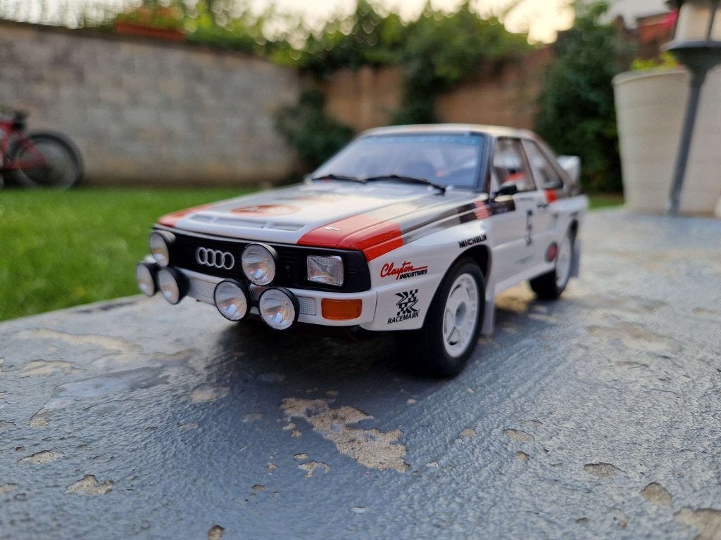 AUDI Sport Quattro Olympus Rally 1986 - 1/18 - PRIX : 119€, Enlèvement ou Envoi, Neuf, Voiture, OttOMobile