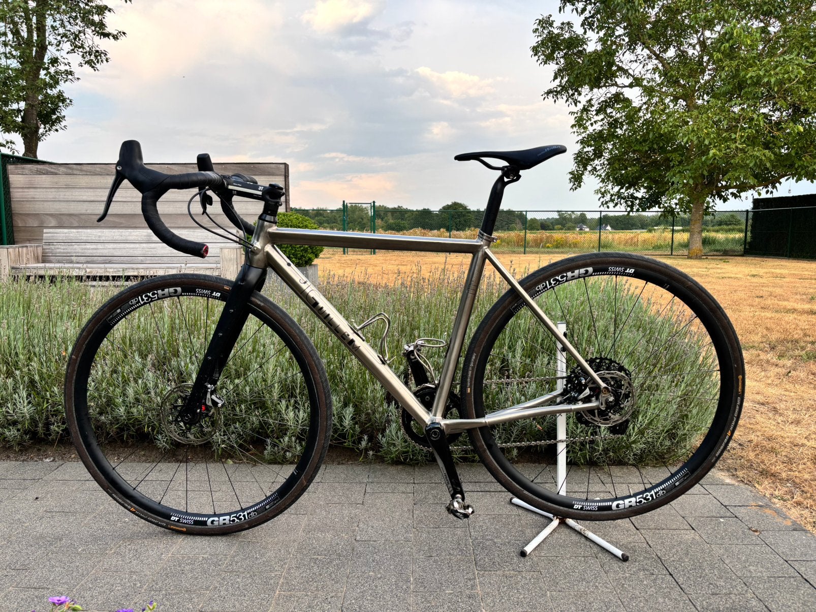 Gravelbike Titanium J Guillem model:Atajaya. Maat 52., Fietsen en Brommers, Fietsen | Racefietsen, 28 inch, Gebruikt, 10 tot 15 versnellingen