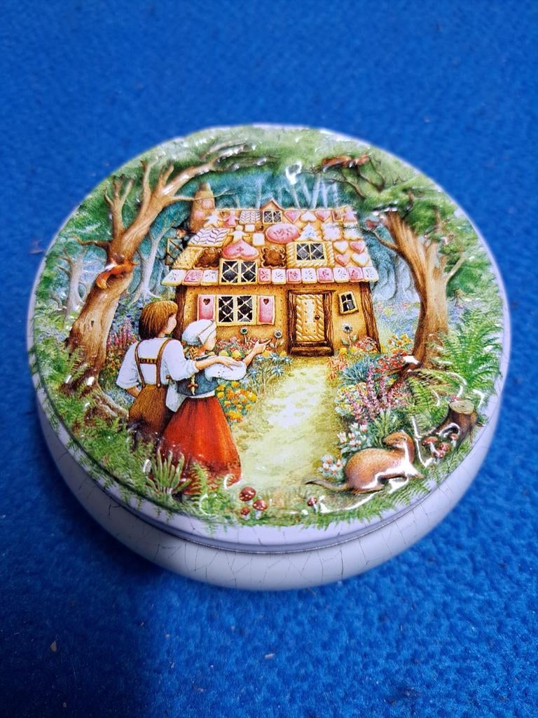 Blikken doosje Churchill's Hansel and Gretel, Collections, Boîte en métal, Enlèvement ou Envoi