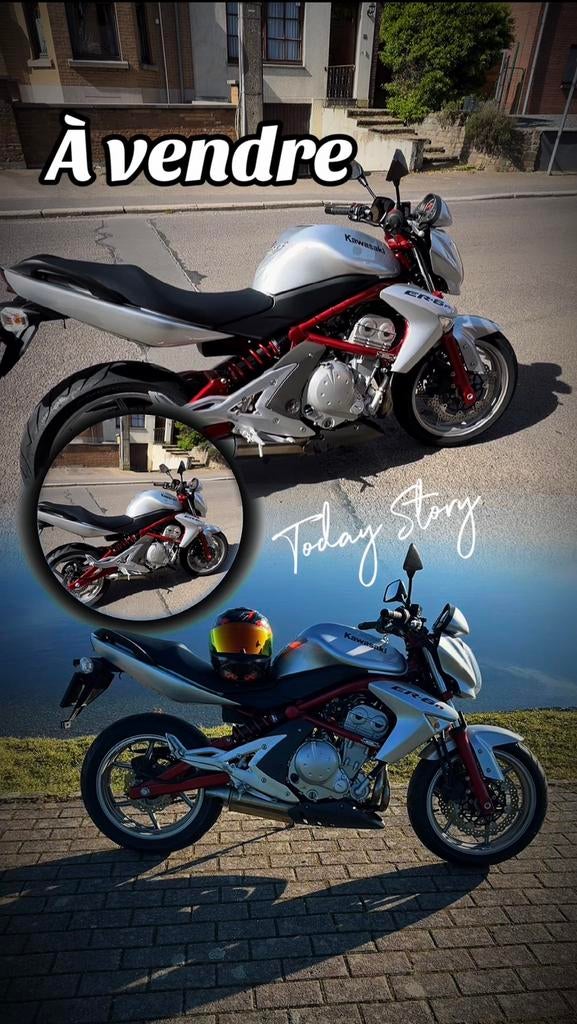 Vend er6n 7200km, 2 cylindres, Particulier, 650 cm³, ABS