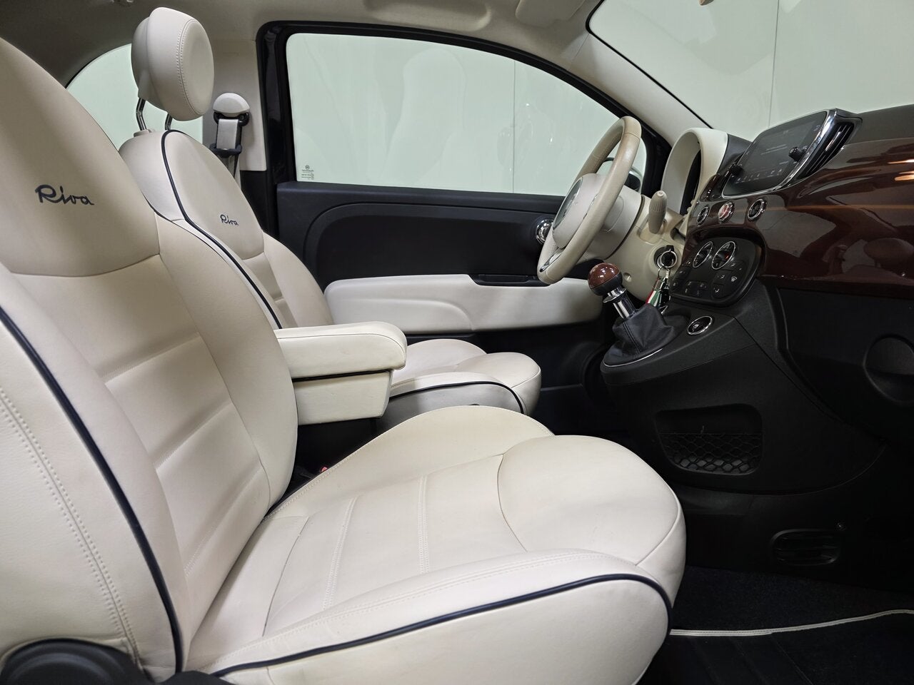 Fiat 500C RIVA Cabrio Benzine - 16.980 km!- Topstaat!, 0 kg, 105 ch, Euro 6, 99 g/km