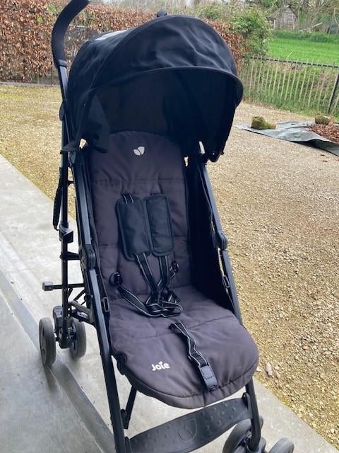 Buggy Joie met waterbestendige hoes, Ophalen, Gebruikt, Overige merken, Verstelbare rugleuning