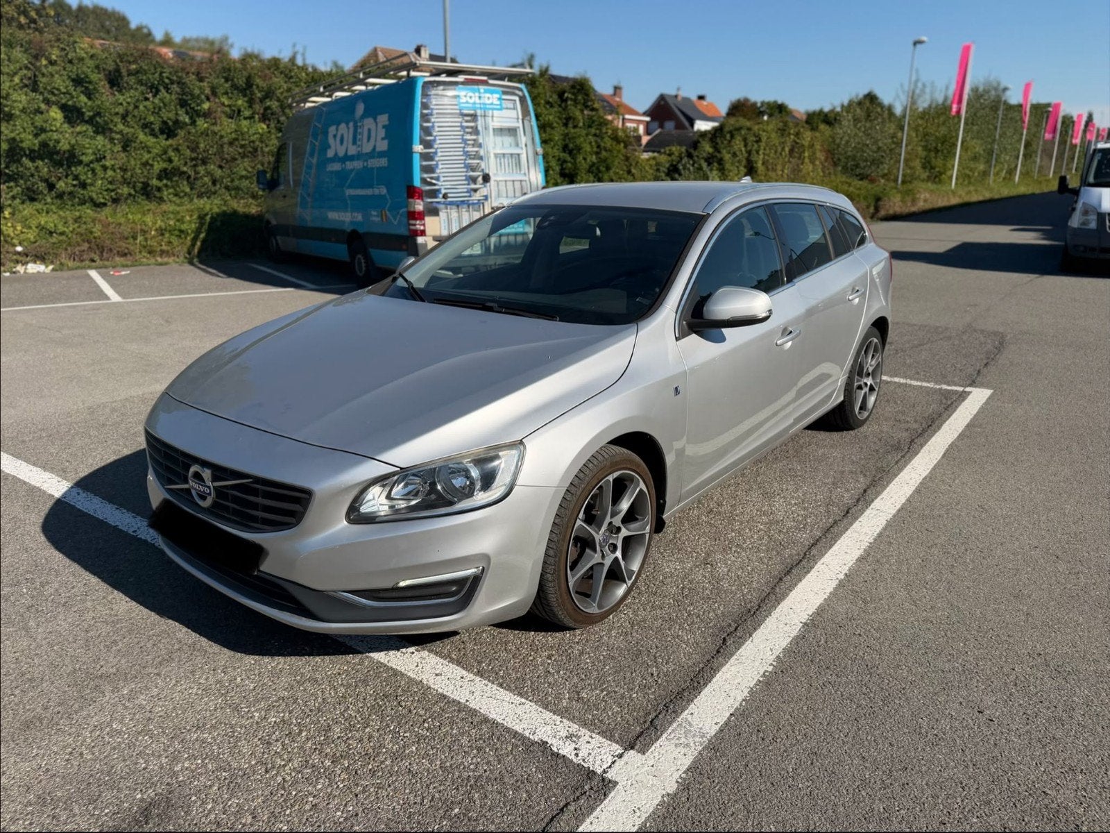 Volvo V60 D3 2015 met 155000km, Automaat, S60, Diesel, Particulier