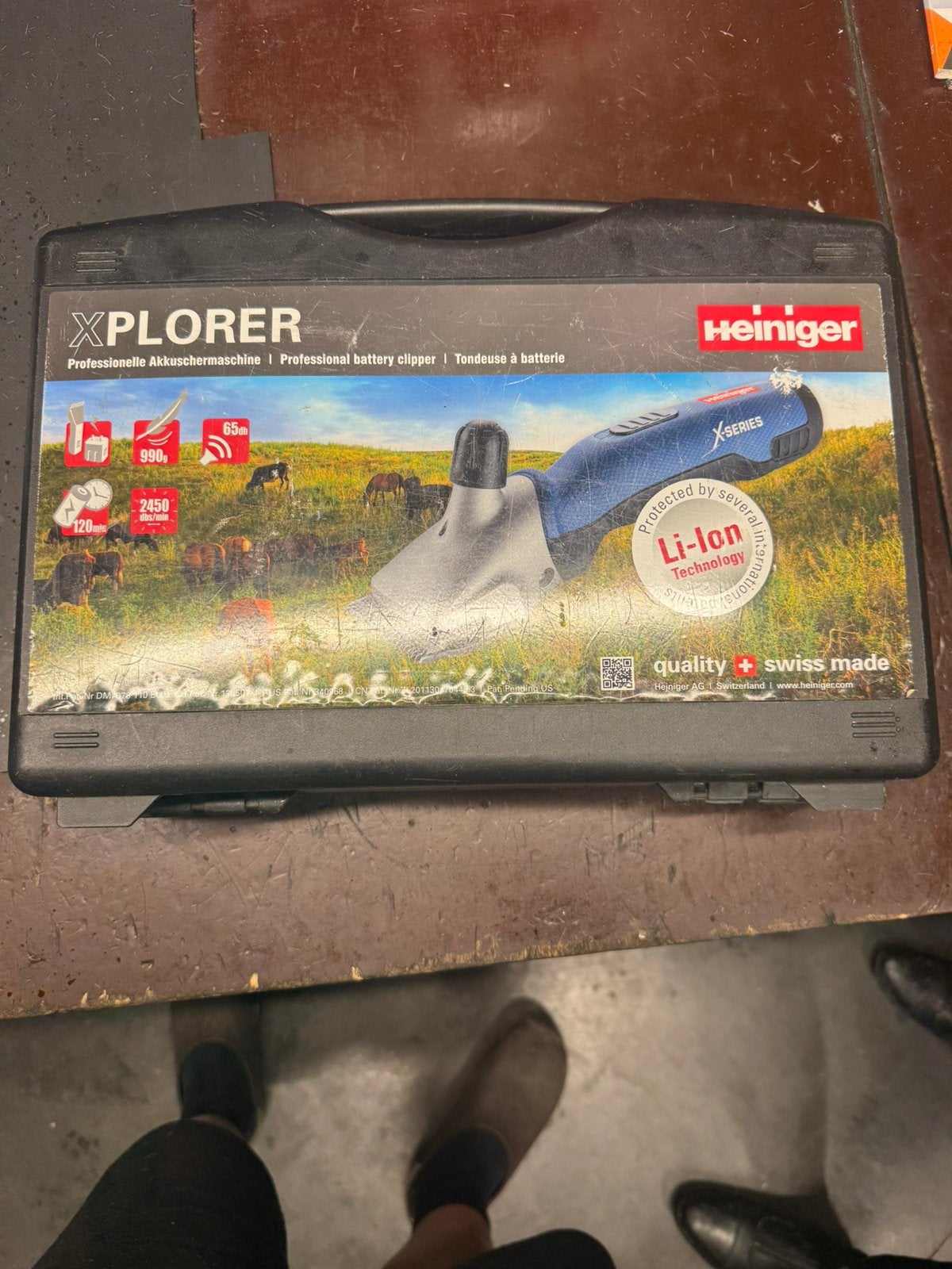 Heiniger XPLORER scheermachine, Dieren en Toebehoren, Heiniger, Ophalen of Verzenden, Gebruikt