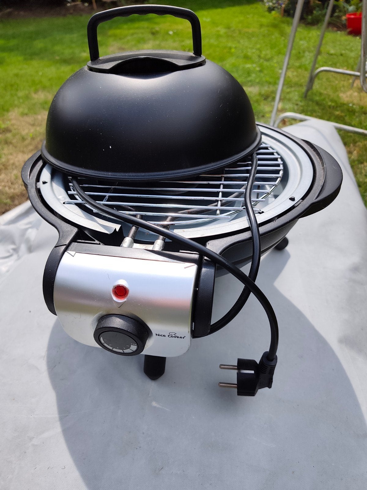 Elektrische BBQ, Ophalen