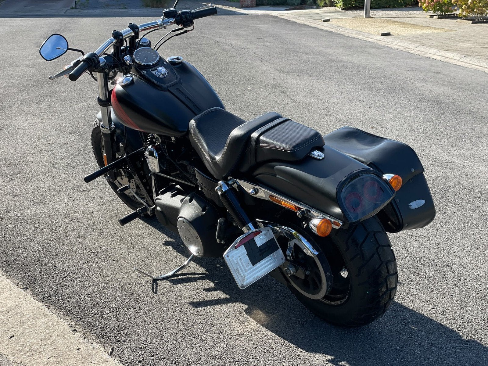 Harley Davidson Fat Bob 2017 à peine 20 500 kilomètres, Motos, ABS, 1600 cm³, Permis Moto A, Tourisme