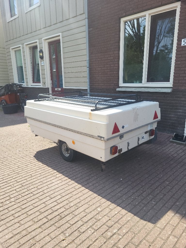 Aanhanger/oude vouwwagen, Ophalen, Gebruikt