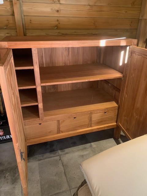 TV kast en dressoir in Teak, Enlèvement