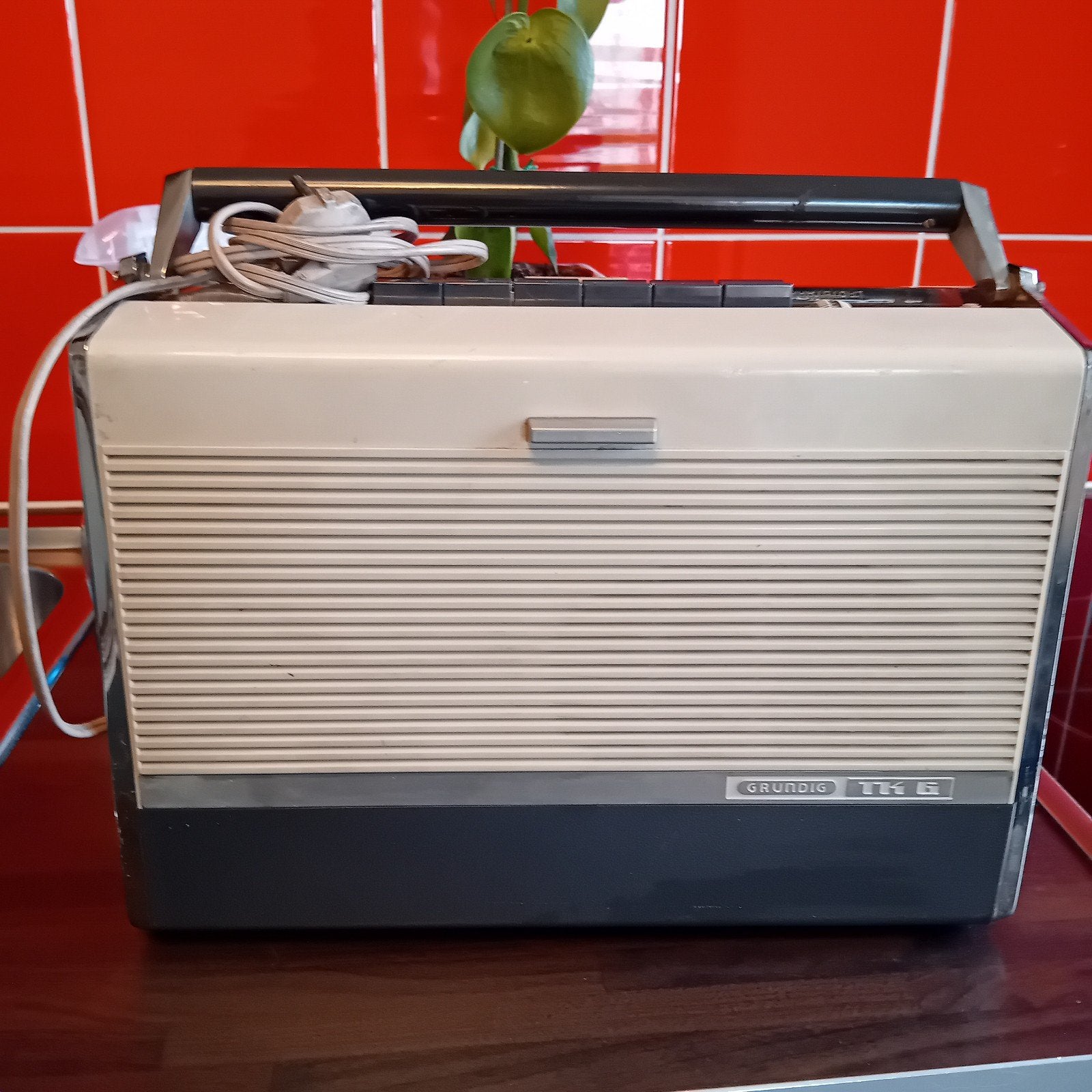 MAGNÉTOPHONE VINTAGE GRUNDIG TK6, TV, Hi-fi & Vidéo, Enlèvement, Utilisé, Autres types