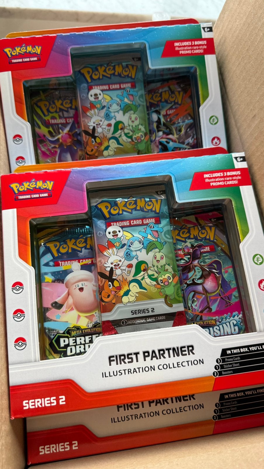 5x Pokemon - Premier partenaire - Série 2, Enlèvement ou Envoi, Neuf