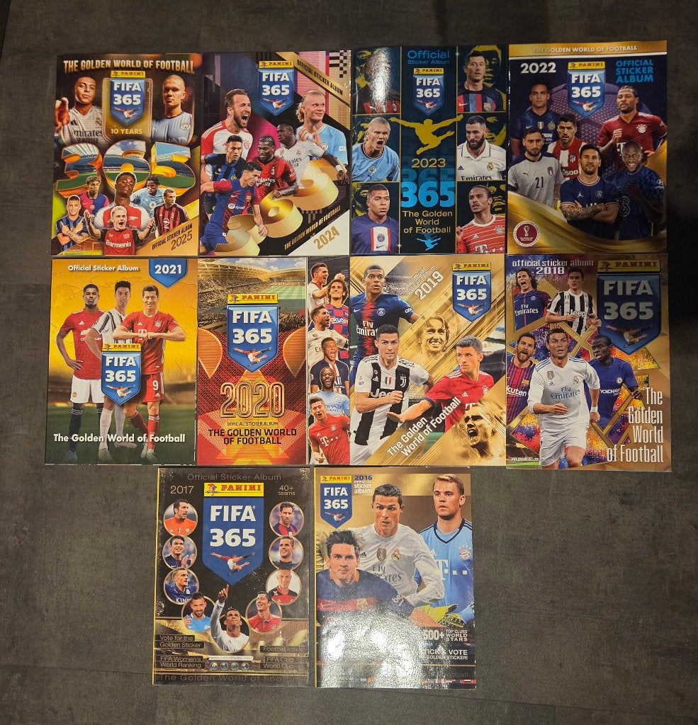 Album Panini vide Fifa 365, Ophalen of Verzenden, Zo goed als nieuw, Sticker