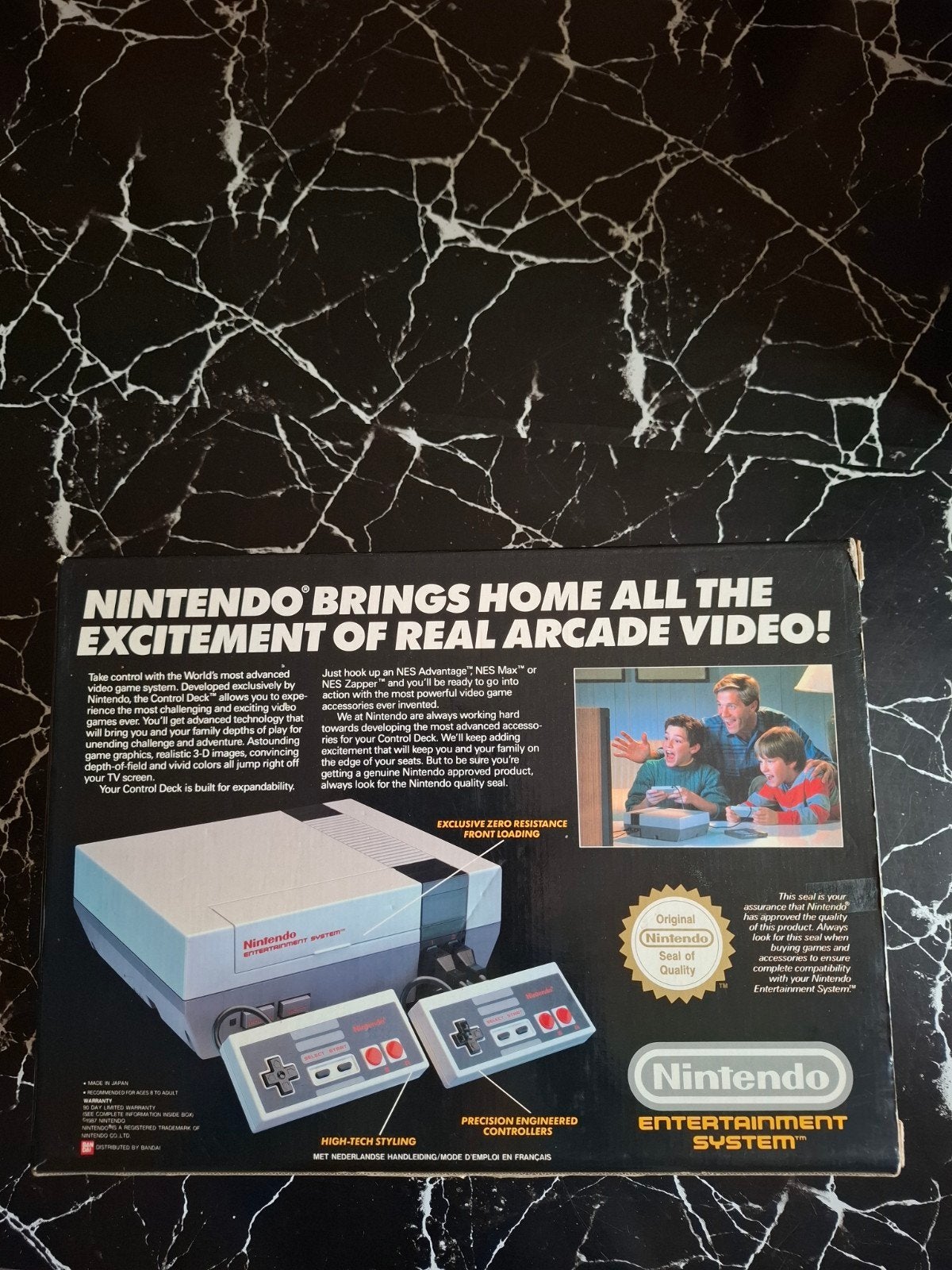 Console Nintendo Nes en boîte + 6 jeux !, Consoles de jeu & Jeux vidéo, Enlèvement ou Envoi, Comme neuf, Avec 2 manettes, Avec jeux