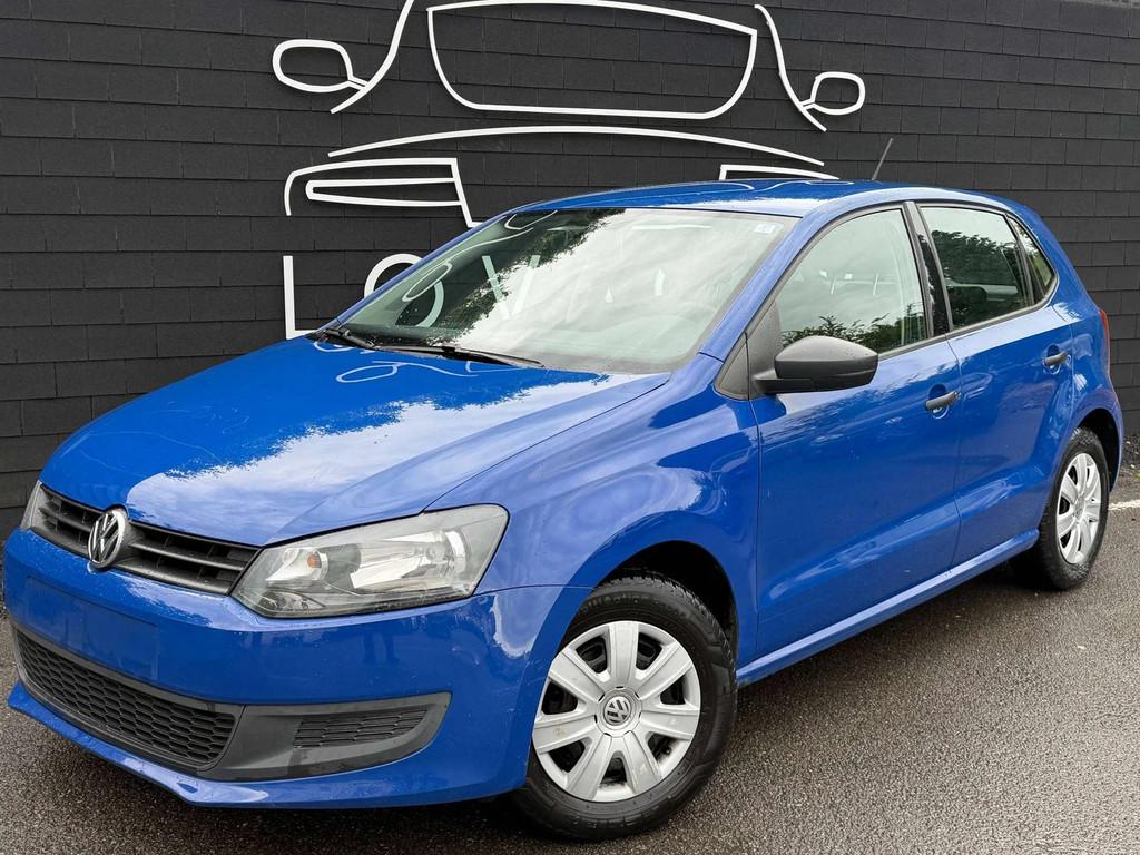 Volkswagen Polo 1.4i+AIRCO+EURO 5+GRIFFES VANDALISME VOIR PH, Auto's, Euro 5, Stof, 4 cilinders, Blauw