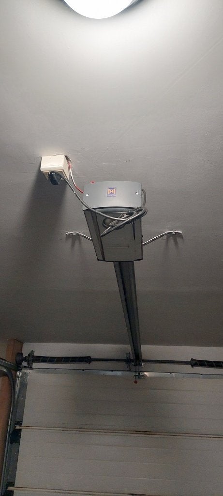Poortmotor Hörmann, Ophalen, Gebruikt, Elektromotor
