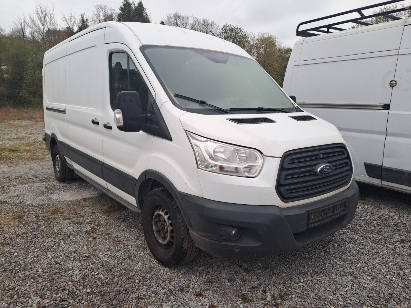 FORD TRANSIT 2.2 TDCI  PROBLEME DE TURBO, Auto's, Euro 5, Stof, 4 cilinders, Wit