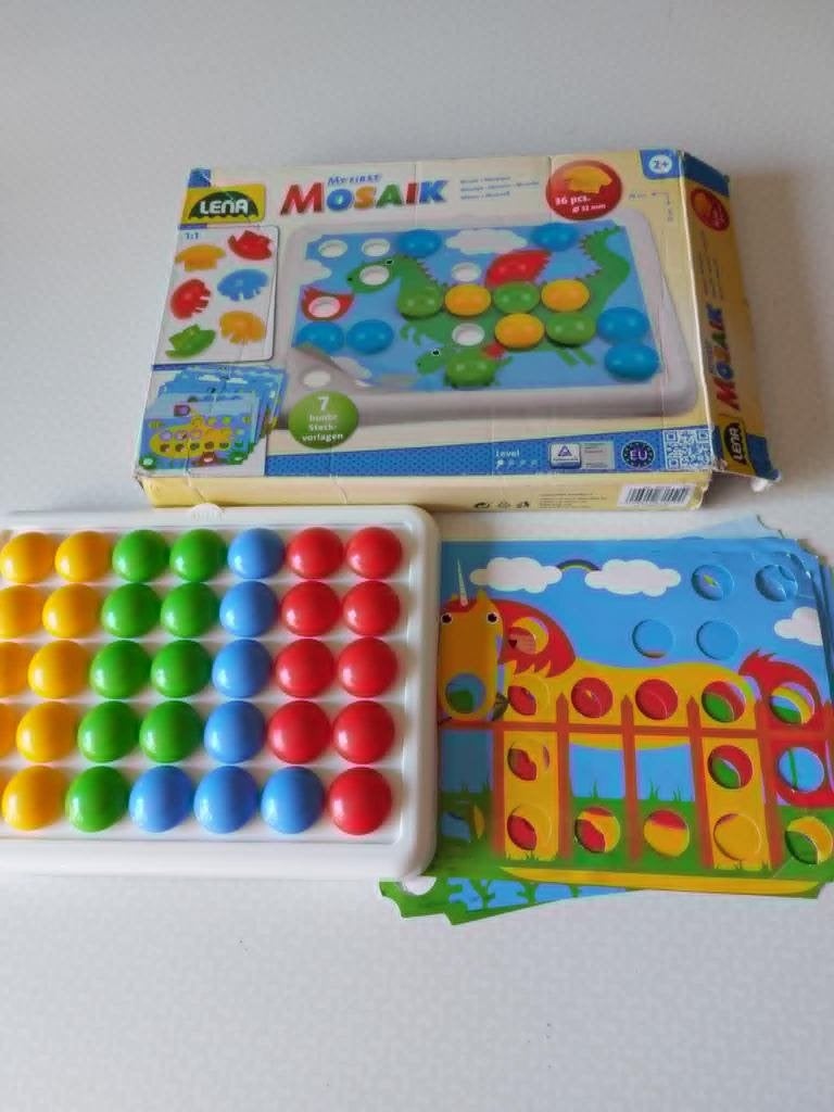 Educatief spelletjes  Visspel 2 €  Mozaiekspel 3, Ophalen