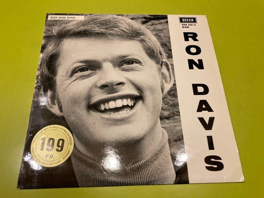 Ron Davis  – Ron Davis * LP 1971, CD & DVD, Pressage original, Enlèvement ou Envoi, Comme neuf, Chanson réaliste ou Smartlap